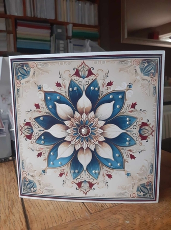 Winter vintage 3 CARD FRONTS by Ann Davies