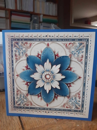 Winter vintage 3 CARD FRONTS by Ann Davies