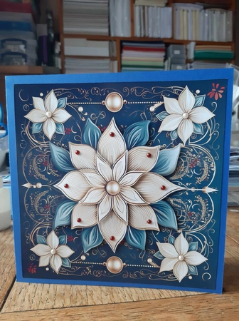Modern vintage 1 CARD FRONTS by Ann Davies