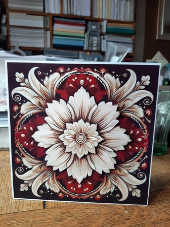 Modern vintage 3 CARD FRONTS by Ann Davies