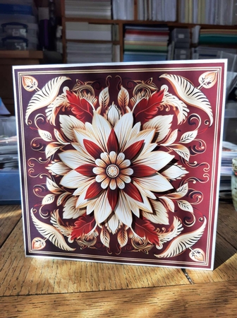 Modern vintage 3 CARD FRONTS by Ann Davies