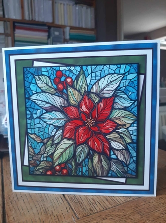 Stained Glass Mixed Christmas Multi Topper Kit by Ann Davies