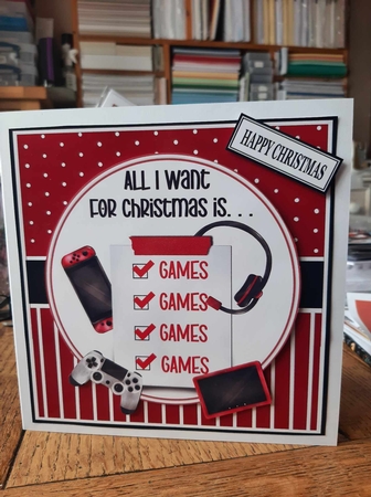 ALL I WANT FOR CHRISTMAS IS...GAMES  by Ann Davies