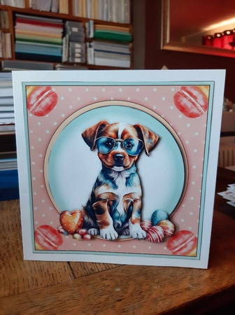 Cute Dog by Ann Davies