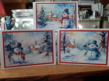 Welcome,Winter! 7x5 1 by Ann Davies