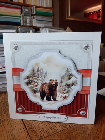 Winter Forest Animals No.5 by Ann Davies