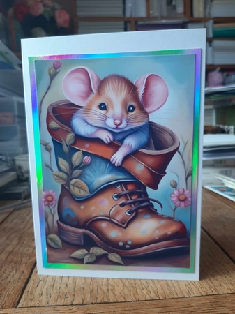 Its Not Just an Old Boot A4 by Ann Davies