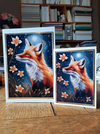 Foxy A4 by Ann Davies