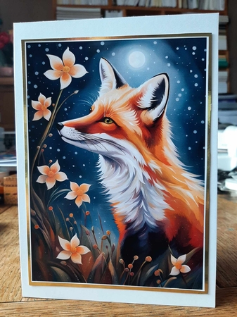Foxy A4 by Ann Davies
