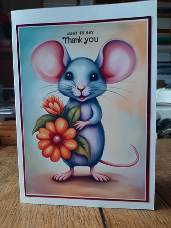 Just to say Thank you A4 by Ann Davies
