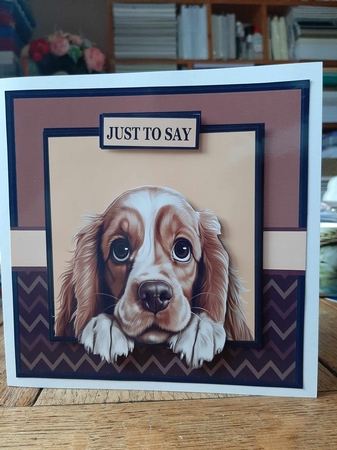 AMERICAN COCKER SPANIEL - JUST TO SAY by Ann Davies