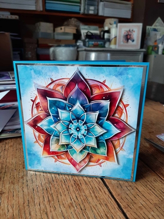 Mandala Card Toppers 3 by Ann Davies