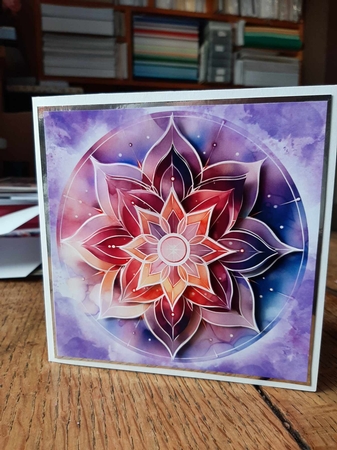 Mandala Card Toppers 3 by Ann Davies
