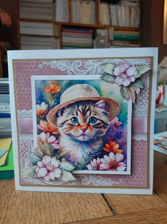 Cute Kitten 2 by Ann Davies