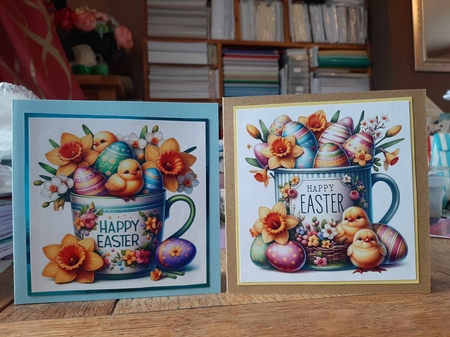 Easter Cups BG by Ann Davies