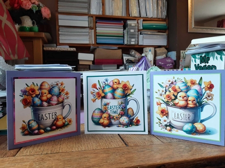 Easter Cups BG by Ann Davies