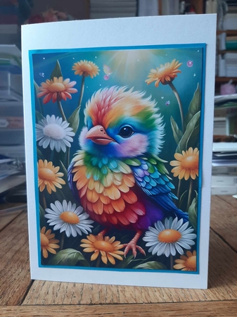 Its a Beautiful World A4 by Ann Davies