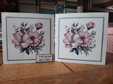 Just Flowers (2) 5 by Ann Davies