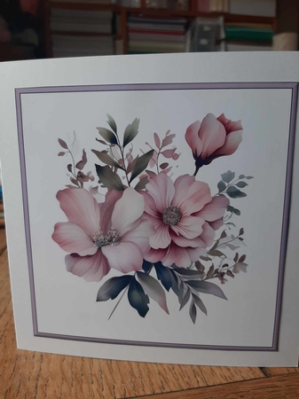 Just Flowers (2) 5 by Ann Davies