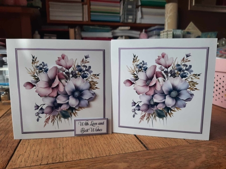 Just Flowers (2) 6 by Ann Davies