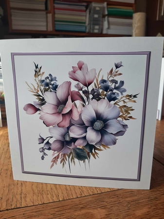 Just Flowers (2) 6 by Ann Davies