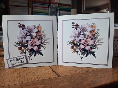 Just Flowers (3) 2 by Ann Davies