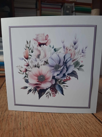 Just Flowers (3) 5 by Ann Davies