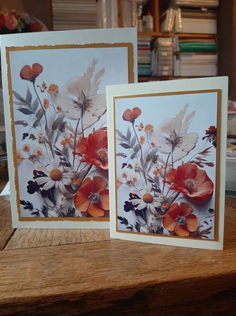 EW A4 Flower 45 by Ann Davies
