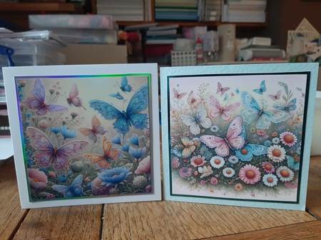 Lace Butterflies set 1 by Ann Davies