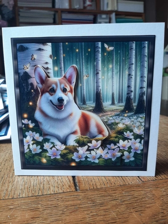 Beautiful Birch Forest Dogs (6) 2 by Ann Davies