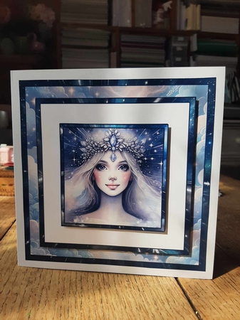 Shining Star 7 Inch Square by Ann Davies