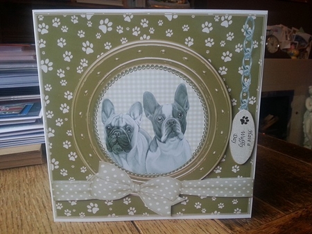 FRENCH BULLDOG 2 THANK YOU AND VARIOUS OTHER SENTIMENTS by Ann Davies