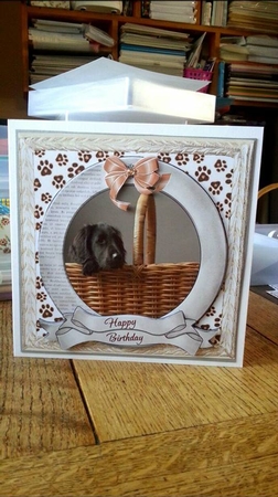 PAWPRINTS ON OUR HEARTS BIRTHDAY 6 by Ann Davies