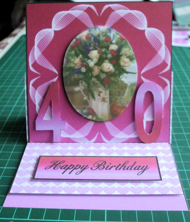 Roses Easel Card Kit by Catherine Nelson