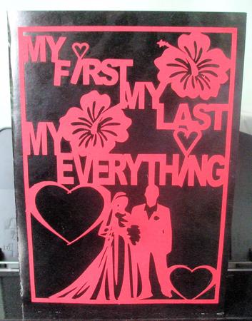 Paper Magic Frame My First My Last by Catherine Nelson