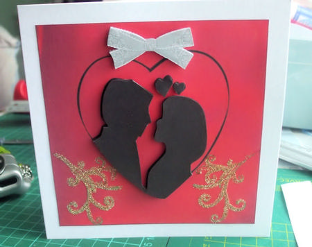 Red Heart Couple by Catherine Nelson