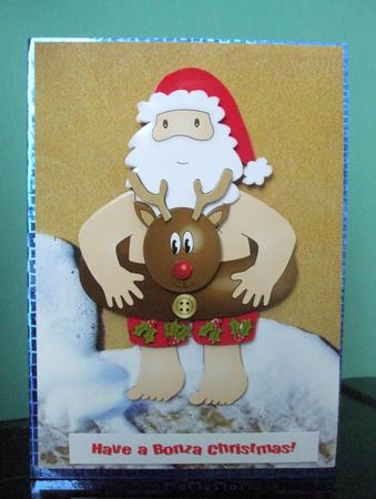 Australian Santa is Here by Catherine Nelson