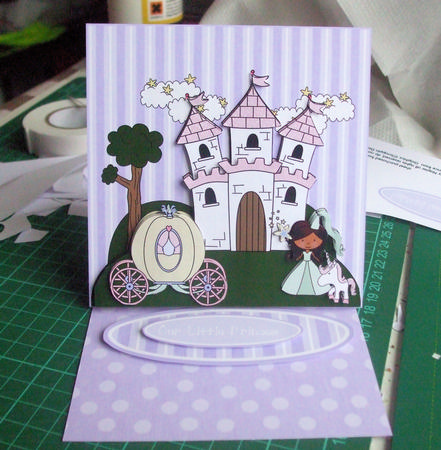 Princess & Castle Easle Card Kit by Catherine Nelson