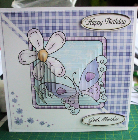 Butterfly Quick Card with Pyramage by Catherine Nelson
