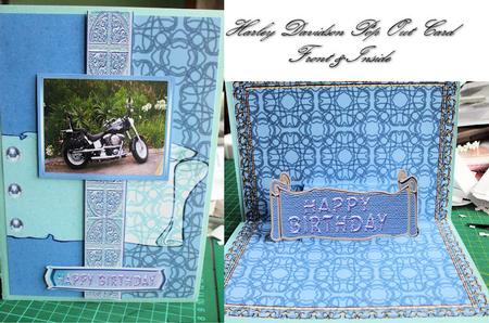 Harley Davidson Pop-up Kit by Catherine Nelson