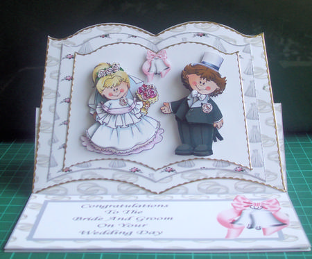 On Your Wedding Day Easel Kit by Catherine Nelson