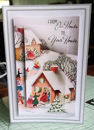 Our House to Yours & Extra Toppers Card by Catherine Nelson