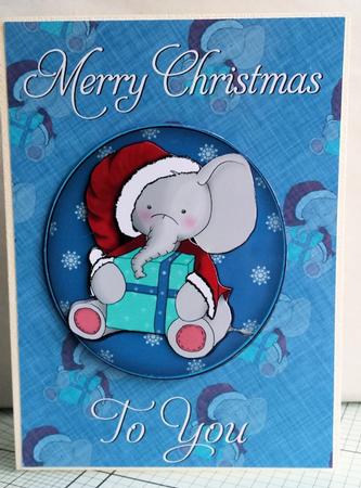 Xmas Ele by Catherine Nelson
