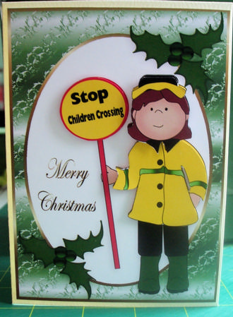 Lollipop Lady Christmas by Catherine Nelson