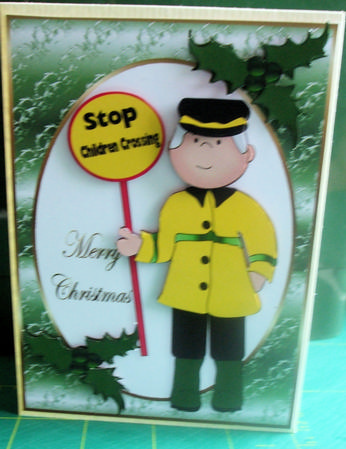 Lollipop Man Christmas by Catherine Nelson