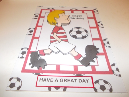 Footie 2 by Janet Barker