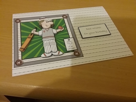 Cricket Dave Mini Kit by Janet Barker