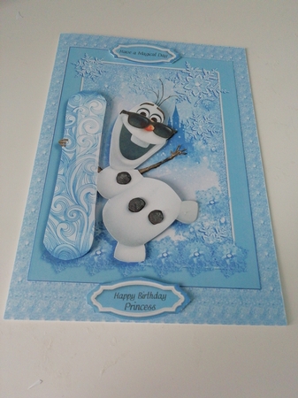 Frozen Fantasy Card Front Sheet 6 by Janet Barker