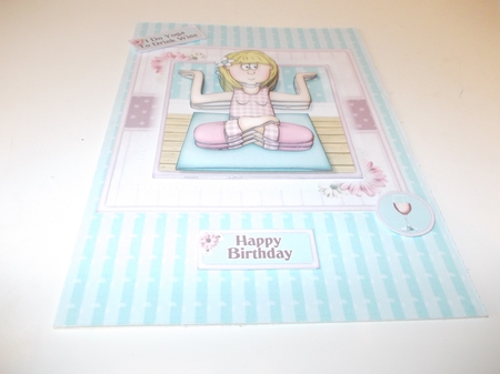 Yoga Class Rita 6 Page Kit Including Money Wallet by Janet Barker
