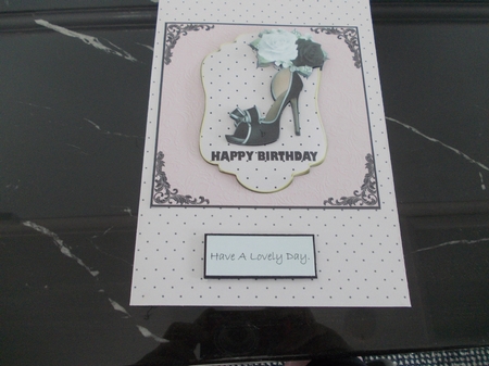 Black Shoes Birthday 2 by Janet Barker